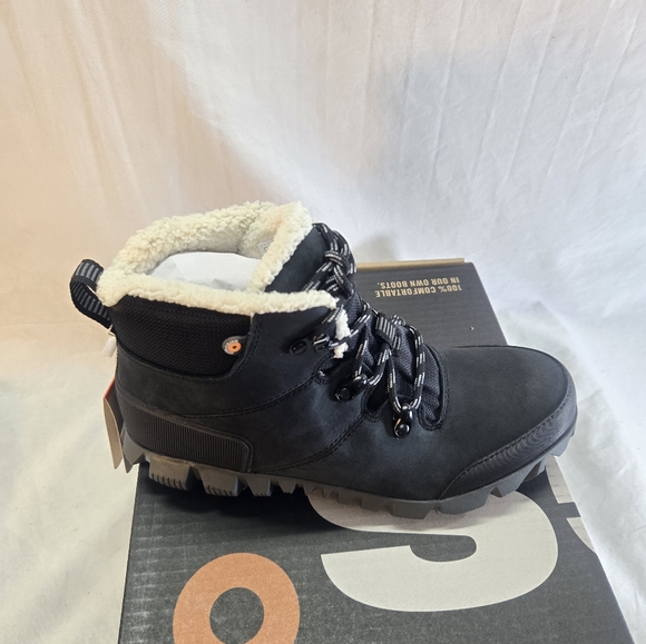 Bogs Women's Size 7 Arcata Dash Waterproof Boots Black New - Picture 4 of 7